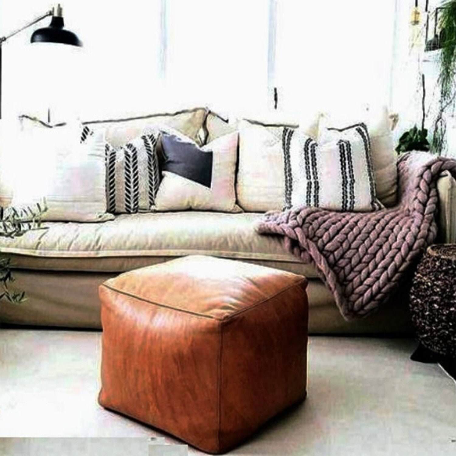 boho poufs 1 - MOROCCAN POUFS: EVERYTHING YOU NEED TO KNOW