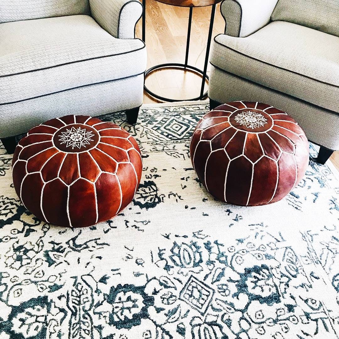 poufs boho - MOROCCAN POUFS: EVERYTHING YOU NEED TO KNOW